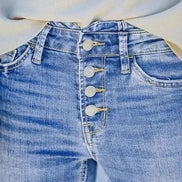 Levana Bootcut Jeans med Høj Talje
