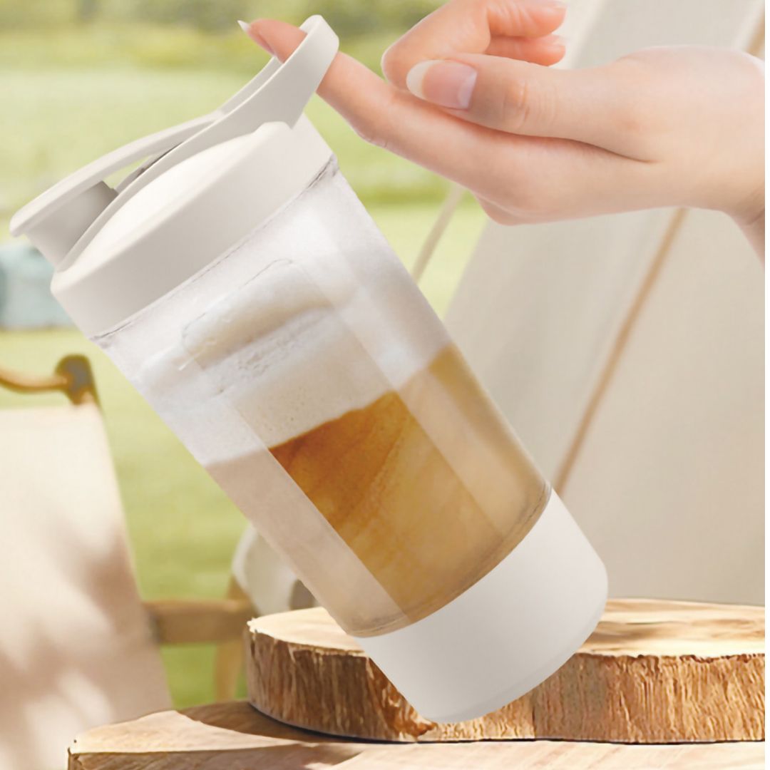 Mixora Go el-shaker – genopladelig shaker med automatisk blanding