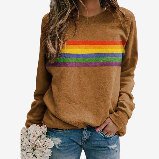 Elvoria mindennapi kötött pulóver kerek nyakkal