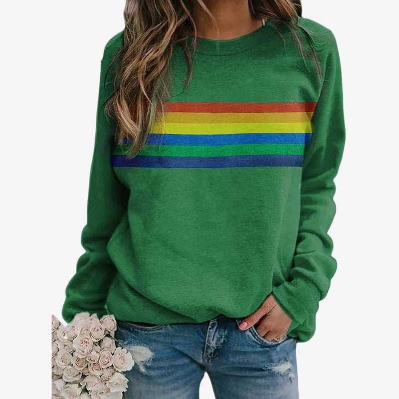 Elvoria hverdagsstrik med rund hals