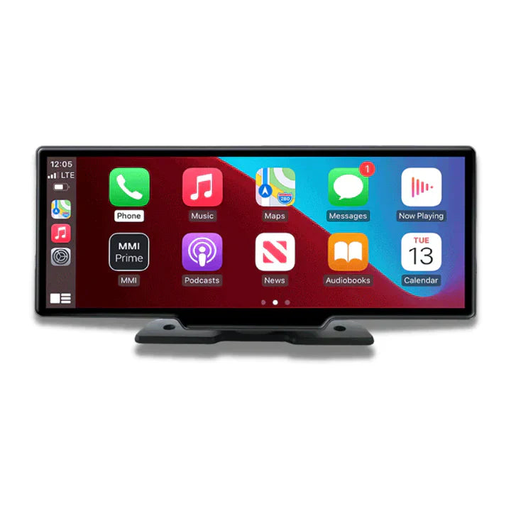 Roadsync smart display – CarPlay, Android Auto og kamera