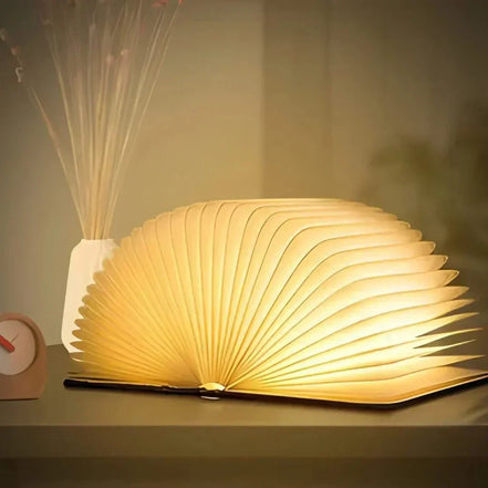 Lumibook LED lampe – foldbar boglampe med genopladeligt batteri