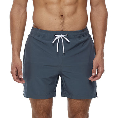 Hurtigtørrende badeshorts til herre med lynlåslommer og elastisk talje – shorts til strand og svømning – Aquenor