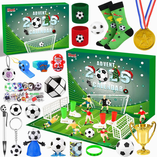 Fußball-Adventskalender 2025 Für Kinder – 24 Tage Fußballüberraschungen Für Kleine Fans 0