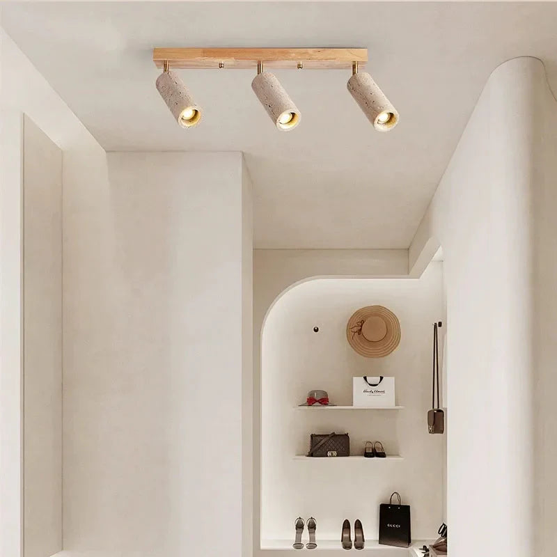Virexa LED Loftlampe med Tre Spot og Fast Montering