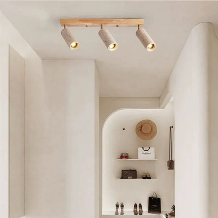 Virexa LED Loftlampe med Tre Spot og Fast Montering