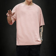 Averon oversized T-shirt – rund hals og firkantet pasform