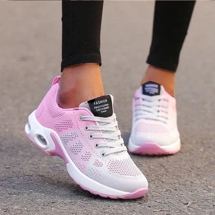 Sneakers med støttende indersål, skridsikker sål og alsidigt design