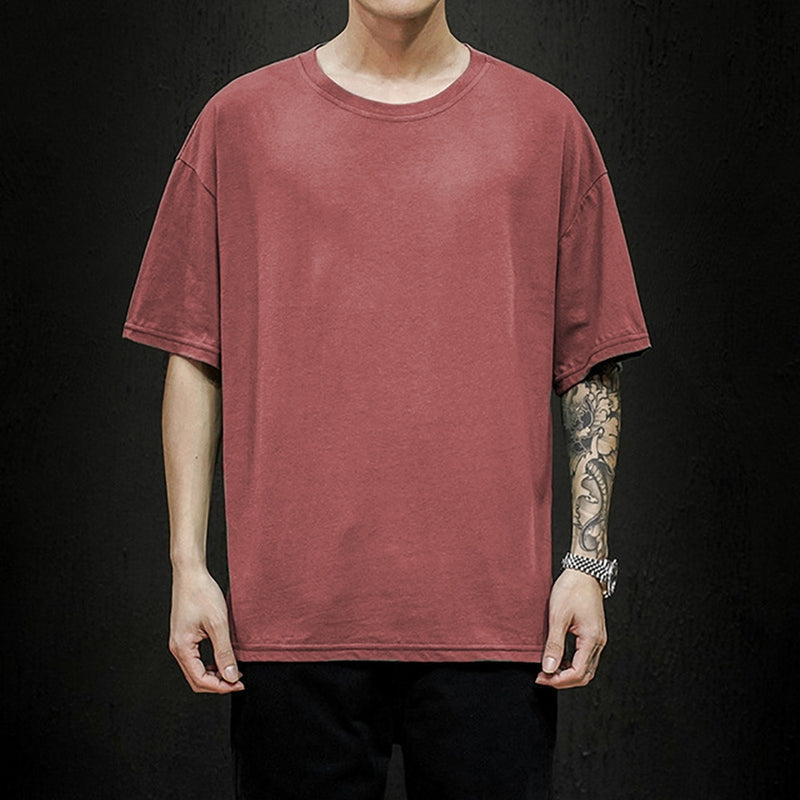 Averon oversized T-shirt – rund hals og firkantet pasform