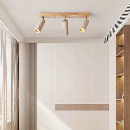 Virexa LED Loftlampe med Tre Spot og Fast Montering