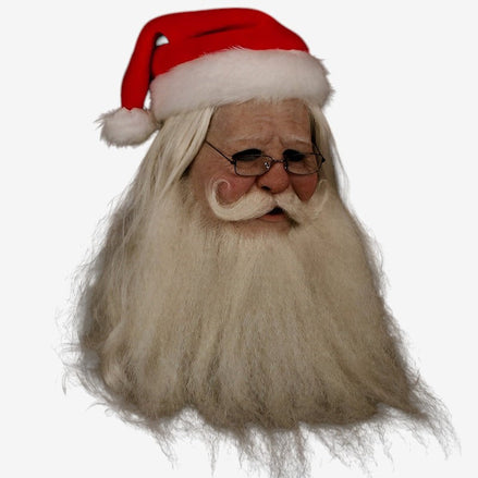 Helmaske i latex med bevægelig mund til Halloween og cosplay – Valthera