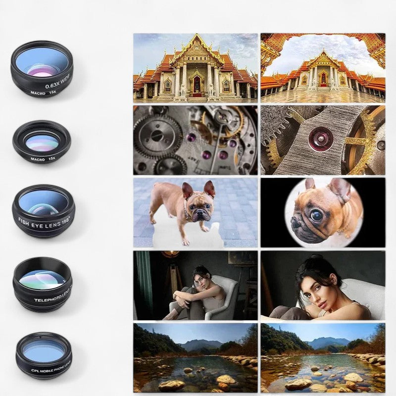 Pixaro Linsekit til smartphone