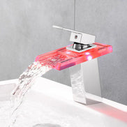 Aqualume LED vandfaldshane – temperaturstyret farvevisning