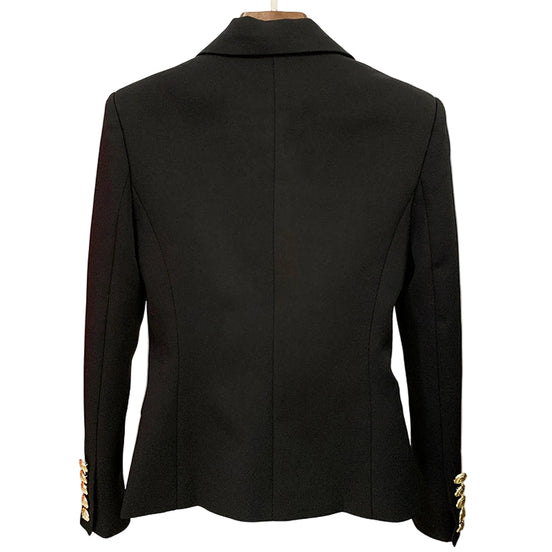 Camille Slimfit Blazer – Klassisk dobbeltradet dameblazer