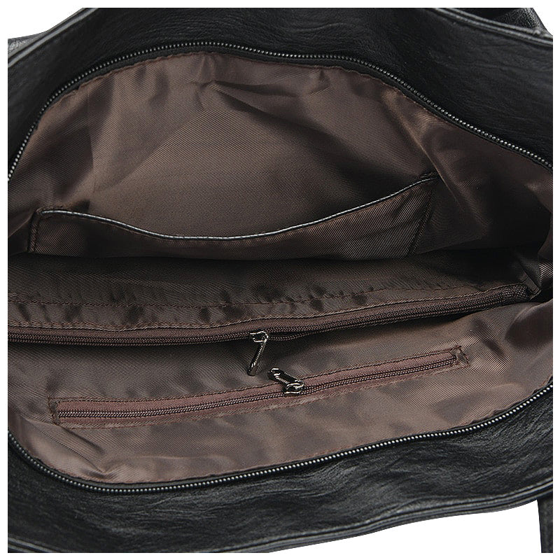 Elviera håndtaske med aftagelig skulderrem