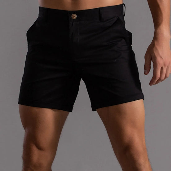 Selron slim shorts – høj talje og lige ben