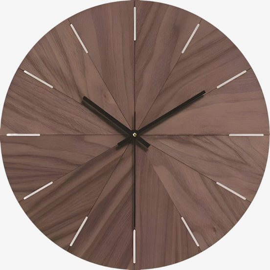 Chroniva vægur digital rund batteridrevet støjsvag til indendørs brug