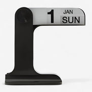 Kalviro skrivebordskalender justerbar resin kompakt base til hjem og kontor