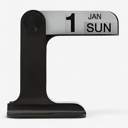 Kalviro skrivebordskalender justerbar resin kompakt base til hjem og kontor