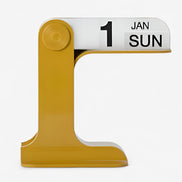 Kalviro skrivebordskalender justerbar resin kompakt base til hjem og kontor