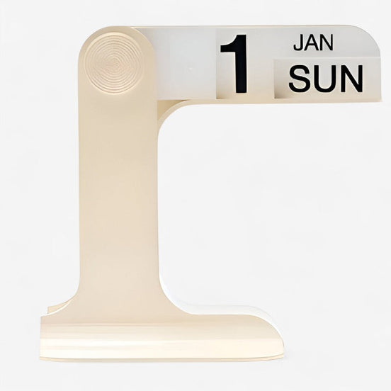 Kalviro skrivebordskalender justerbar resin kompakt base til hjem og kontor