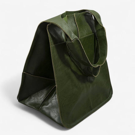 Morvexa dame håndtaske skuldertaske med flere rum stort design