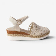 Solmera sandaler dame – sandaler med kraftig sål og ankelrem