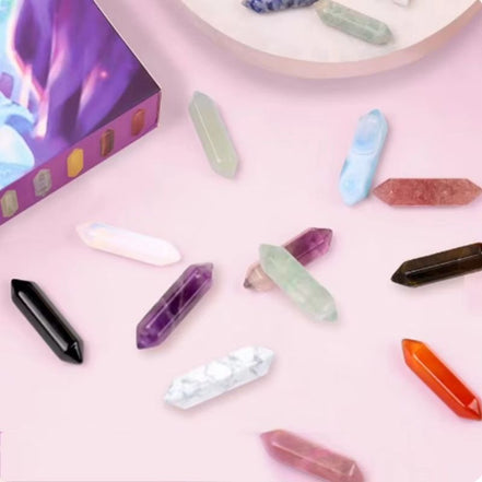 Adventní kalendář s krystaly a očíslovanými přihrádkami – Crystavelle