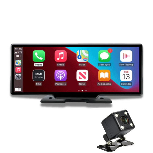 Roadsync smart display – CarPlay, Android Auto og kamera