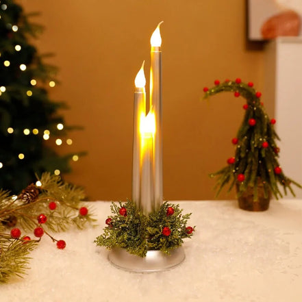 LED-świeca z migoczącym płomieniem i akumulatorem – Flamoria