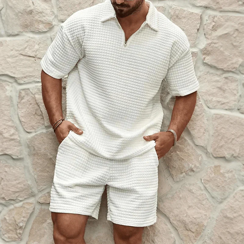 Rivano 2-delt sæt – T-shirt og shorts i afslappet pasform