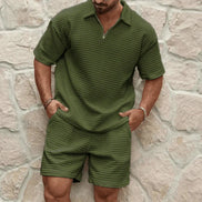 Rivano 2-delt sæt – T-shirt og shorts i afslappet pasform