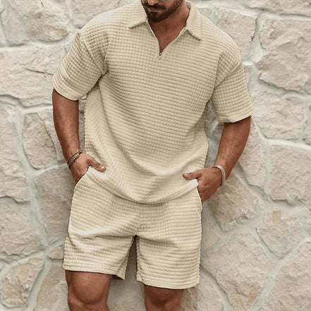 Rivano 2-delt sæt – T-shirt og shorts i afslappet pasform