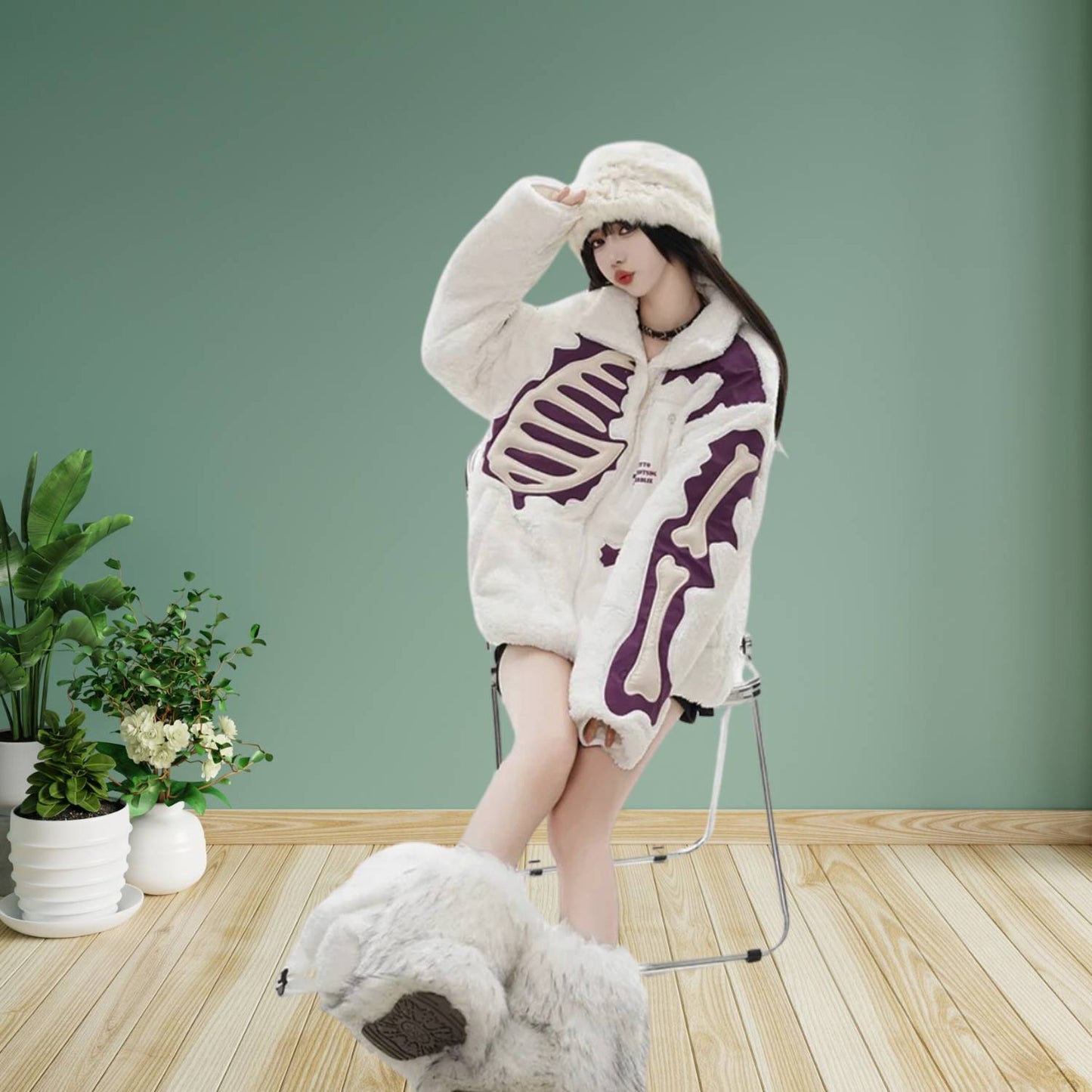 SkullFlex Fleece Jacket – Unisex