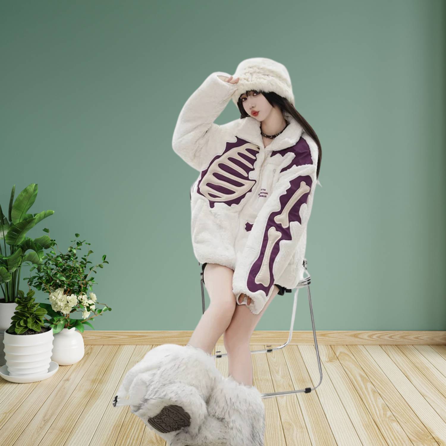 SkullFlex Fleece Jacket – Unisex
