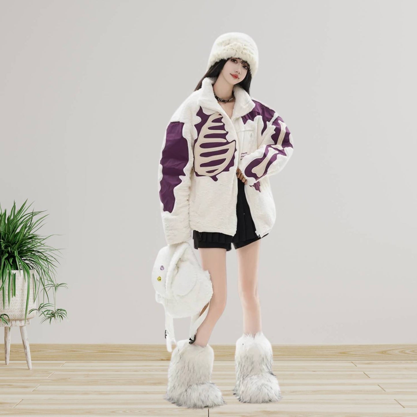 SkullFlex Fleece Jacket – Unisex