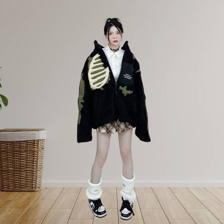 SkullFlex Fleece Jacket – Unisex