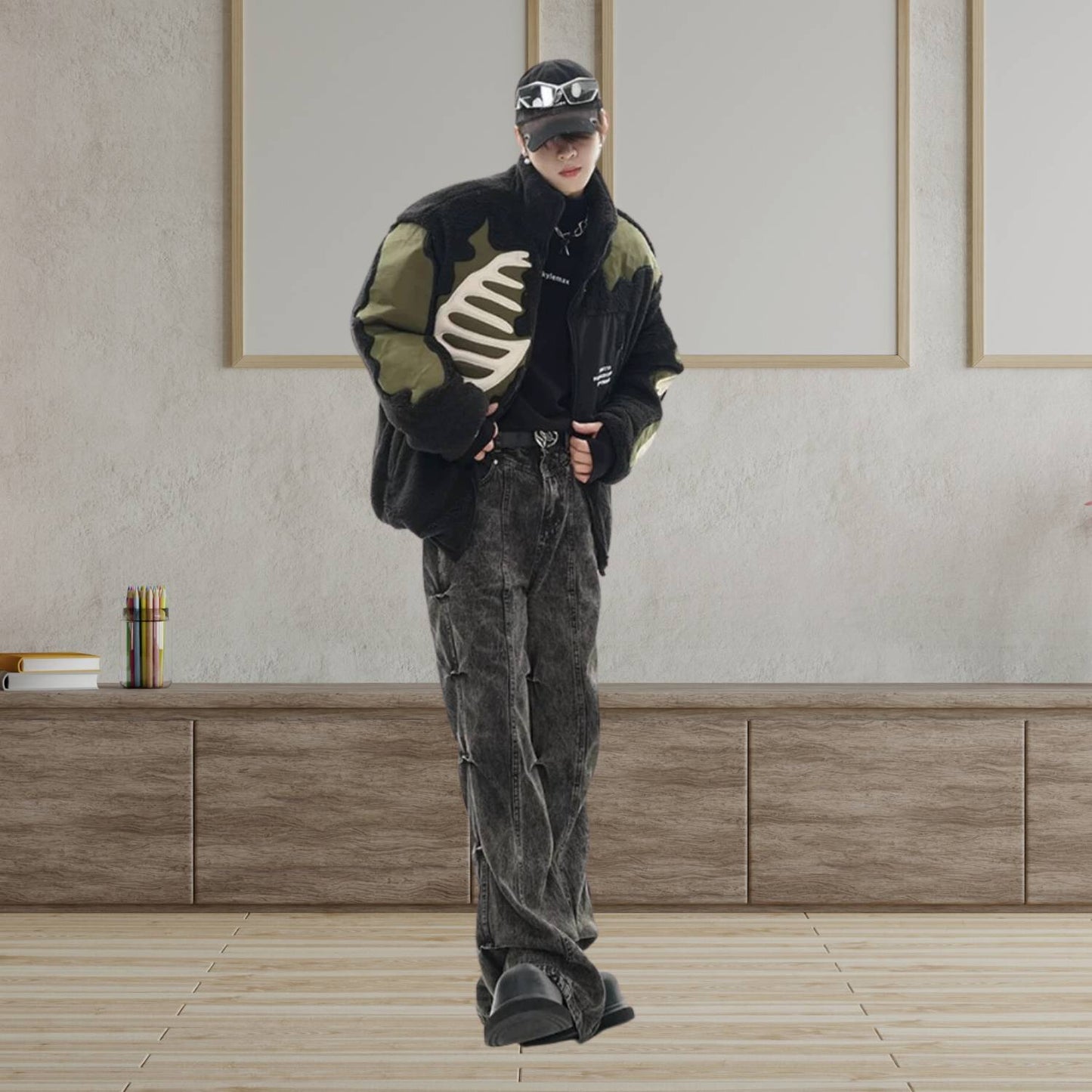 SkullFlex Fleece Jacket – Unisex