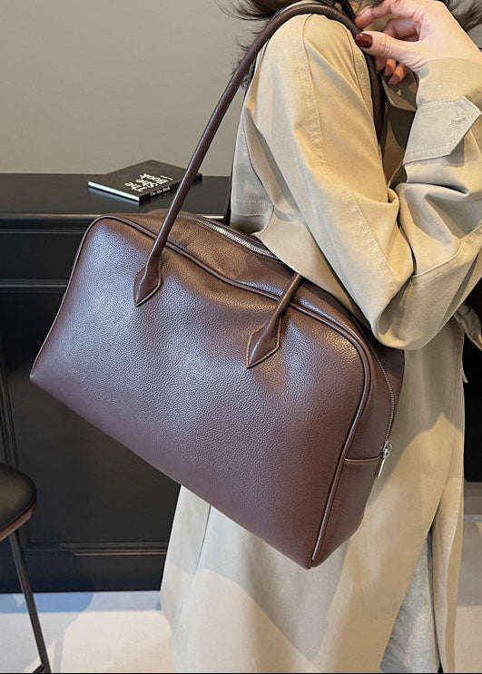 Verlina skuldertaske med struktureret design