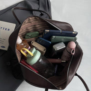 Verlina skuldertaske med struktureret design