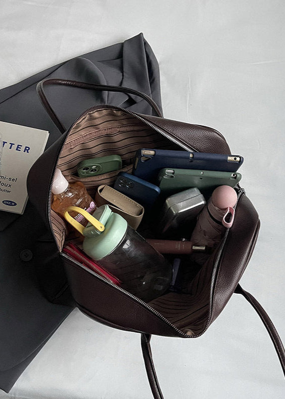 Verlina skuldertaske med struktureret design