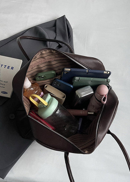 Verlina skuldertaske med struktureret design