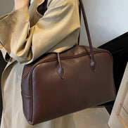 Verlina skuldertaske med struktureret design