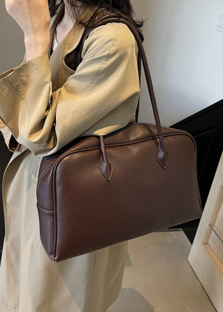 Verlina skuldertaske med struktureret design