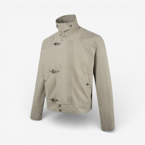 Arvion jakke med spænde og ståkrave