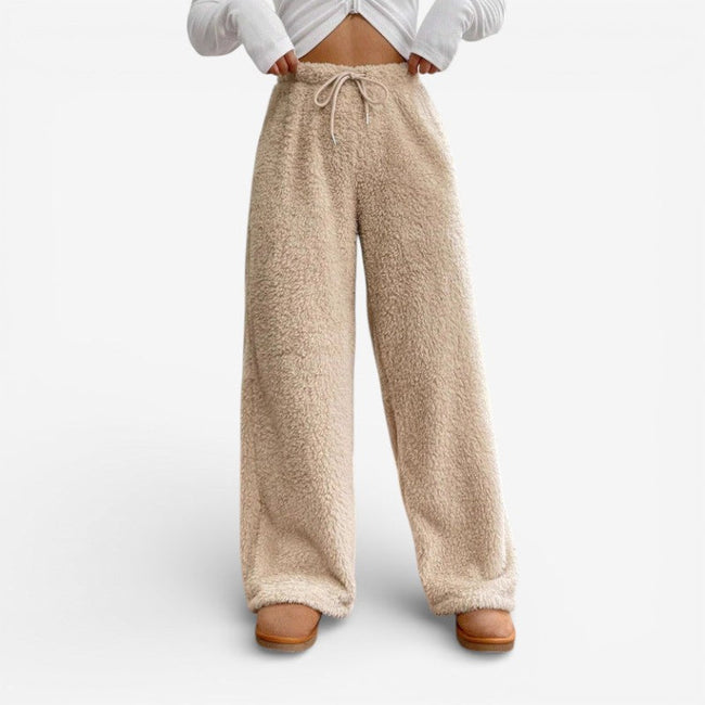 Lioren vide bukser med snøre i taljen