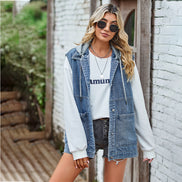 Maren denim vest – afslappet bomuldsmodel med lommer