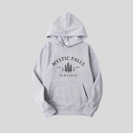 Heritage Oversized Hoodie med Vintage Print