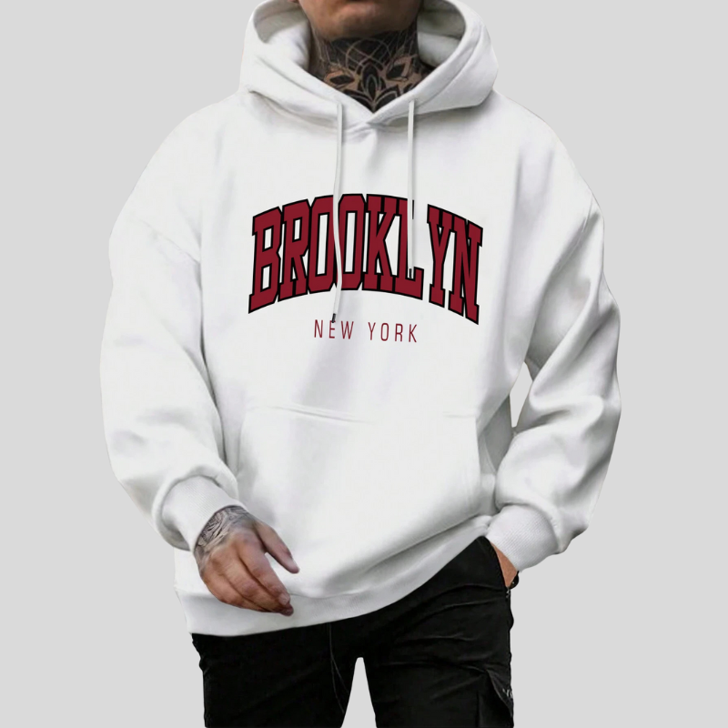 Brooklyn Hoodie – Unisex Oversized