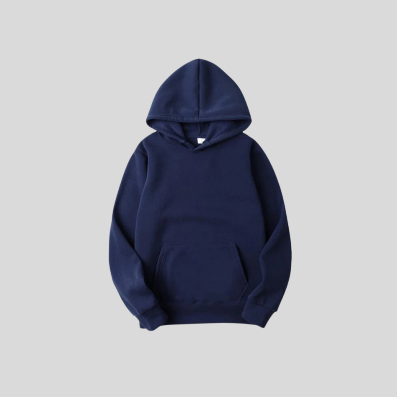 Classic Navy Hoodie – Unisex Basic